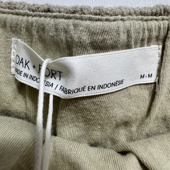 Oak + Fort Crinkle Textured Mini Skirt Grey - Picture 4 of 9